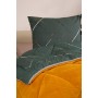 ETE HOMETEX ÇİFT KİŞİLİK LÜX WELSOFT YORGAN 195X215CM YANSIMA HARDAL 8696474231870